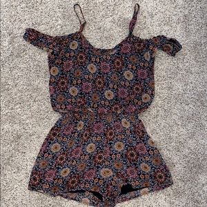 Xhileration Patterned Romper
